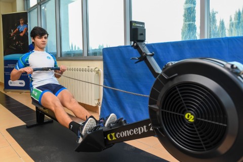 Rowing Indoor Championship held– First time in Azerbaijan - PHOTO