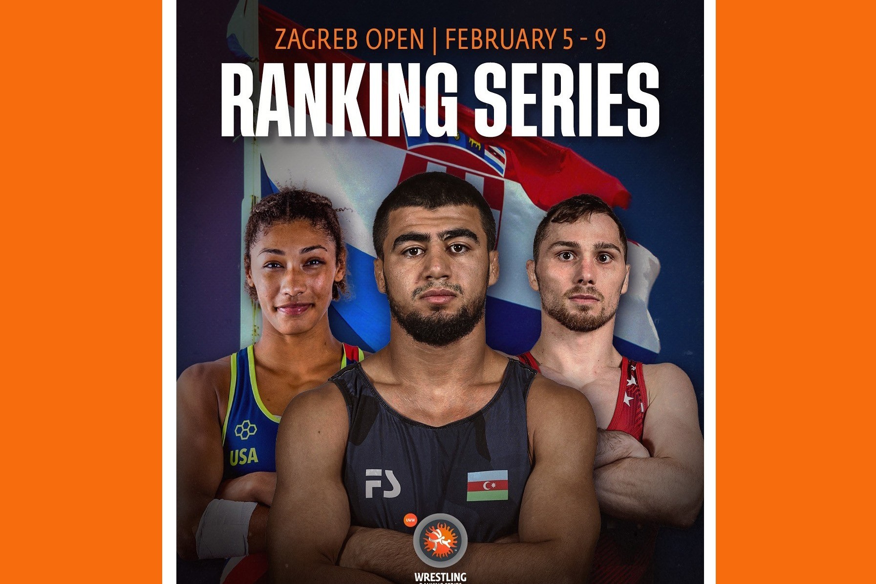 Hasrat Jafarov featured on Zagreb Open poster