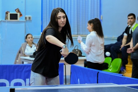 Dövlət qurumları arasında stolüstü tennis yarışının qalibləri - FOTO