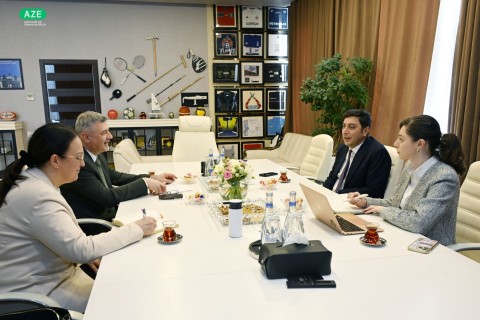 Farid Gayibov meets with Hungarian ambassador to Azerbaijan – PHOTO