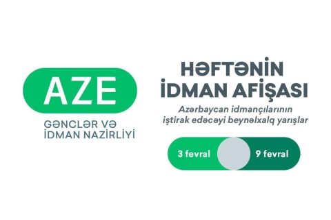 Beynəlxalq yarışlar üzrə HƏFTƏNİN İDMAN AFİŞASI