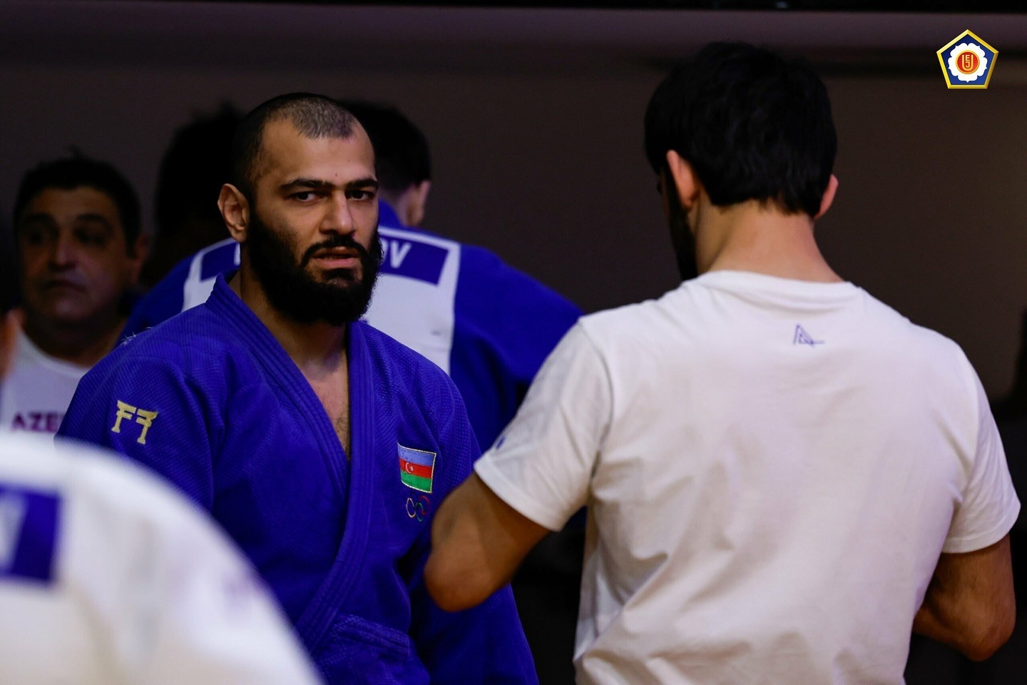 Azerbaijani judokas continue training in Paris - PHOTO