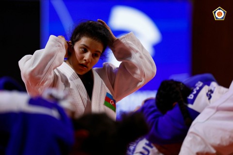 Azerbaijani judokas continue training in Paris - PHOTO