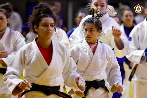 Azerbaijani judokas continue training in Paris - PHOTO