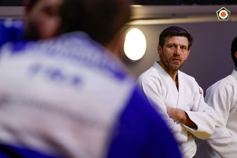 Azerbaijani judokas continue training in Paris - PHOTO