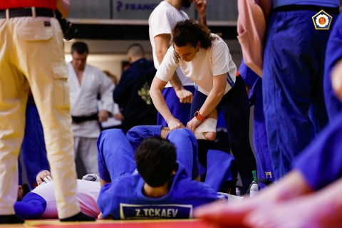 Azerbaijani judokas continue training in Paris - PHOTO