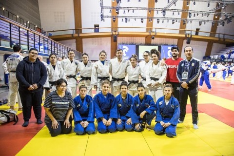 Azerbaijani judokas continue training in Paris - PHOTO