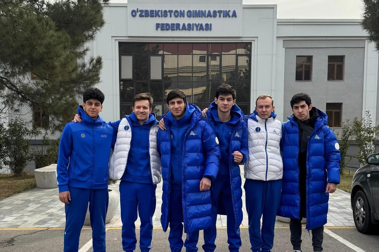 Azerbaijan’s national gymnastics team concludes training camp in Tashkent