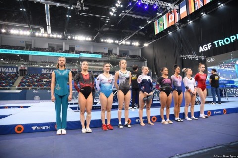 Draw ceremony for FIG Trampoline Gymnastics and Tumbling World Cup held in Lausanne