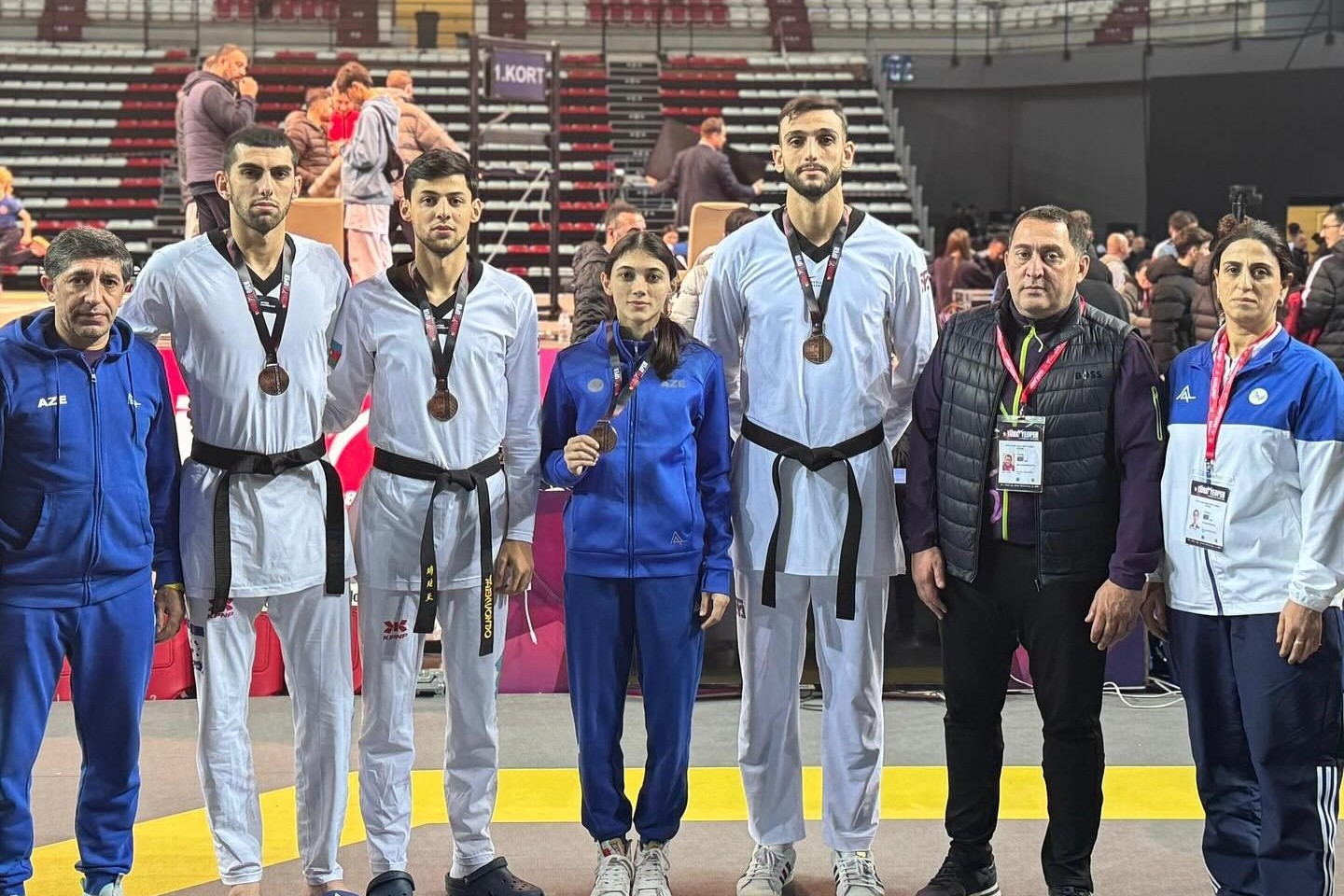 Azerbaijani taekwondo athletes win 3 more medals at Turkish Open