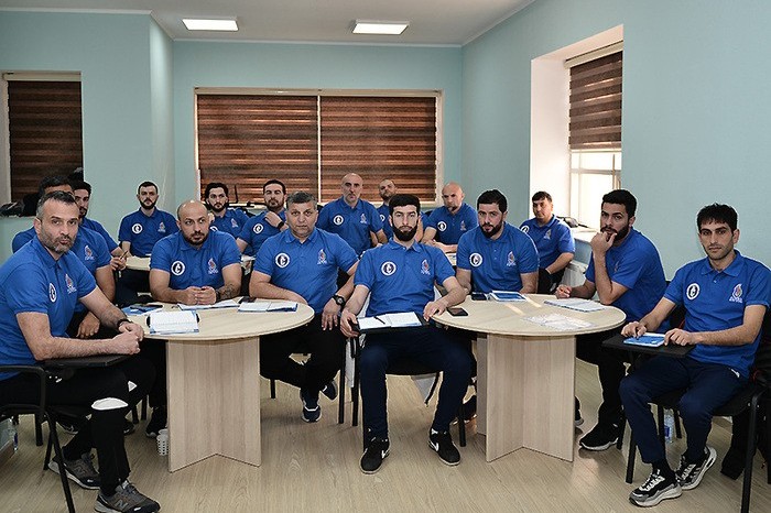 Kamal Bayramov and Tural Akhundov participate in UEFA C coaching course - PHOTO