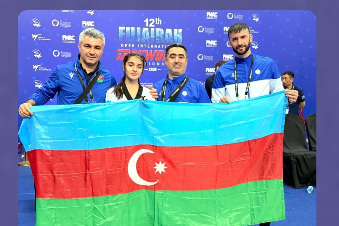 Taekvondoçularımızdan “Fujairah Open”də 6 medal - FOTO