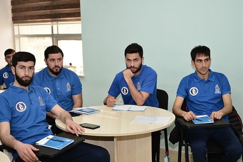 Kamal Bayramov and Tural Akhundov participate in UEFA C coaching course - PHOTO