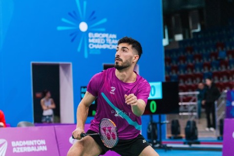 Azerbaijan suffers third consecutive defeat at European Badminton Championships – UPDATED - PHOTO - VIDEO