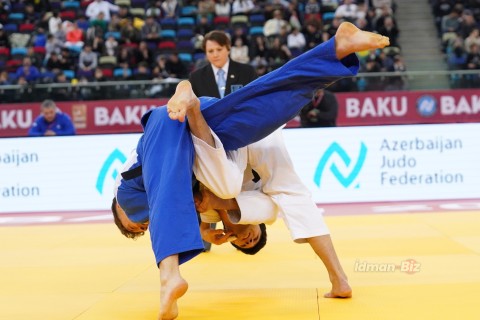 Grand Slam: 11 of Azerbaijani judokas take to the tatami - PHOTO