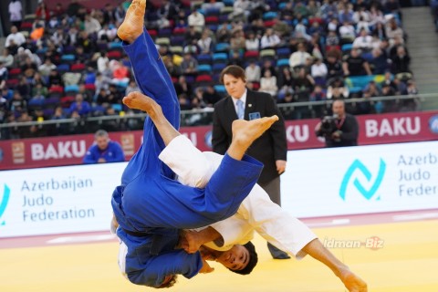 Grand Slam: 11 of Azerbaijani judokas take to the tatami - PHOTO