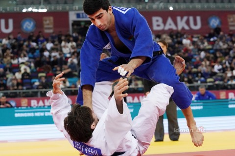 Grand Slam: 11 of Azerbaijani judokas take to the tatami - PHOTO