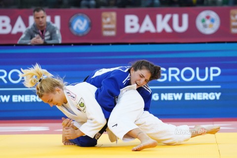 Grand Slam: 11 of Azerbaijani judokas take to the tatami - PHOTO