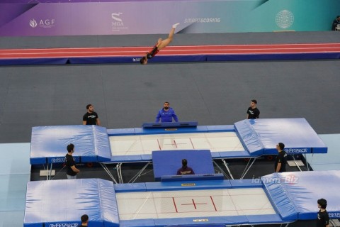 Trampoline Gymnastics World Cup kicks off in Baku - PHOTO