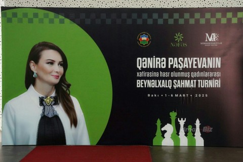 Opening of the international chess tournament dedicated to the memory of Ganira Pashayeva - PHOTO