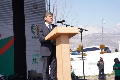 Qəbələdə 5 Mart - Bədən Tərbiyəsi və İdman Günü münasibəti ilə parad keçirilib - YENİLƏNİB - FOTO - VİDEO