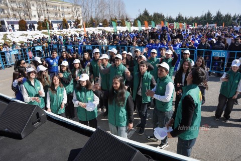 Qəbələdə 5 Mart - Bədən Tərbiyəsi və İdman Günü münasibəti ilə parad keçirilib - YENİLƏNİB - FOTO - VİDEO