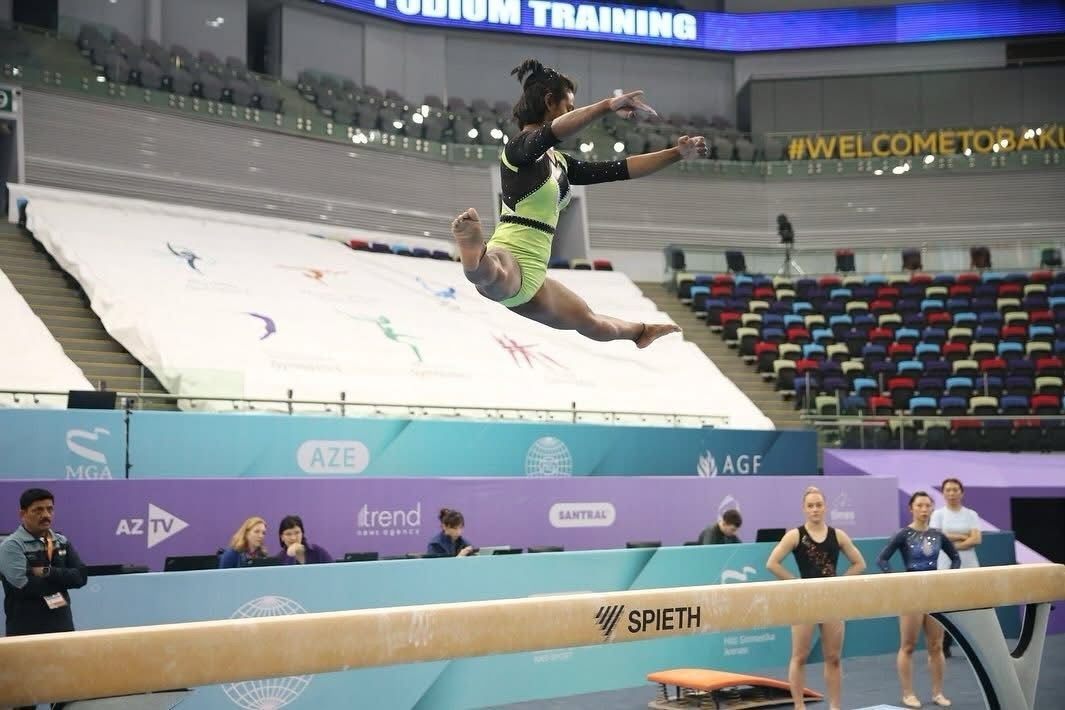 Baku hosts exciting World Cup as gymnastics stars compete for glory