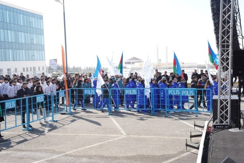 Qəbələdə 5 Mart - Bədən Tərbiyəsi və İdman Günü münasibəti ilə parad keçirilib - YENİLƏNİB - FOTO - VİDEO