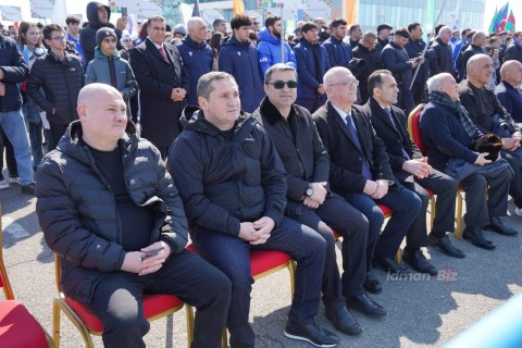 Qəbələdə 5 Mart - Bədən Tərbiyəsi və İdman Günü münasibəti ilə parad keçirilib - YENİLƏNİB - FOTO - VİDEO