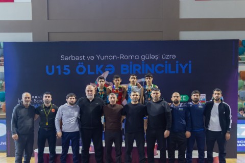 Azerbaijan Wrestling Championship concludes - PHOTO