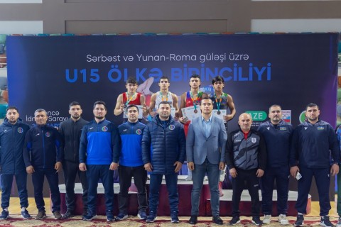 Azerbaijan Wrestling Championship concludes - PHOTO