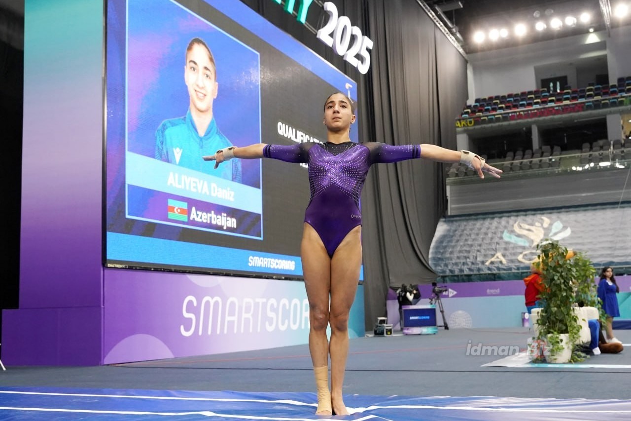 Deniz Aliyeva finished seventh at the World Cup - PHOTO