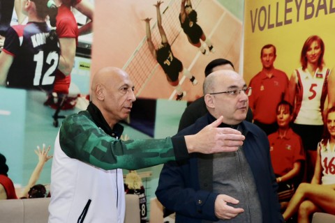 Shahin Bagirov met with national teams - PHOTO