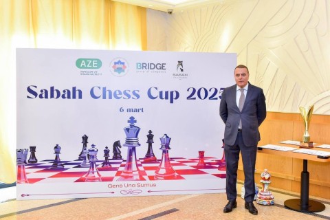 Nijat Abasov wins Sabah Chess Cup Rapid Tournament - PHOTO