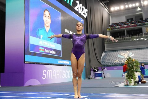 Deniz Aliyeva finished seventh at the World Cup - PHOTO