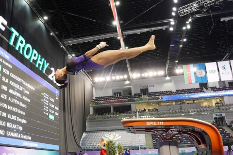 Deniz Aliyeva finished seventh at the World Cup - PHOTO