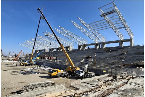 Elvin Guliyev: "Works at Ganja Stadium Will Be Completed by the 3rd CIS Games" - PHOTO