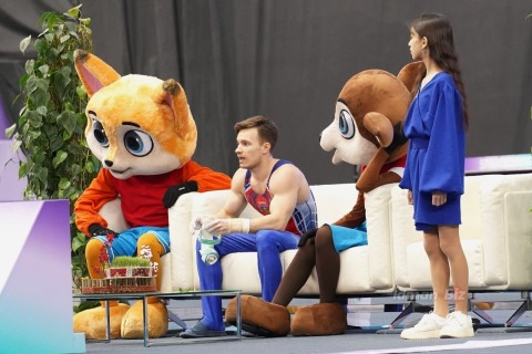 Azerbaijani gymnast wins World Cup in Baku - PHOTO