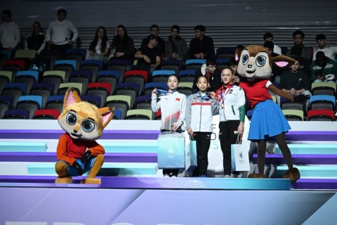 Azerbaijani gymnasts finished the World Cup in Baku with 1 gold medal - PHOTO