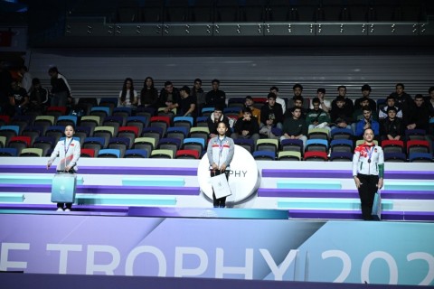 Azerbaijani gymnasts finished the World Cup in Baku with 1 gold medal - PHOTO