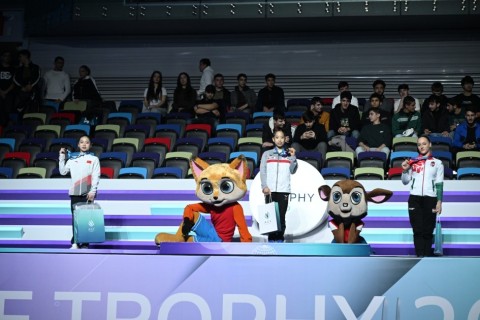 Azerbaijani gymnasts finished the World Cup in Baku with 1 gold medal - PHOTO