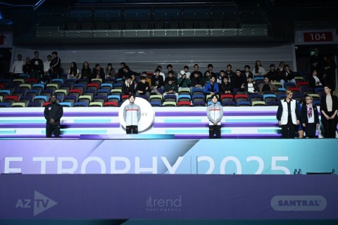 Azerbaijani gymnasts finished the World Cup in Baku with 1 gold medal - PHOTO