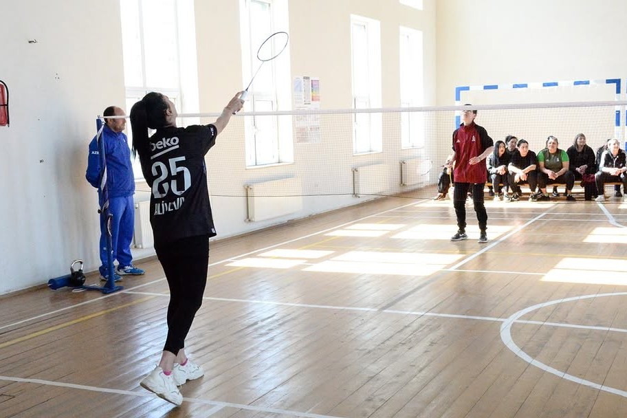 4 saylı cəzaçəkmə müəssəsində həvəskar badminton turniri - FOTO