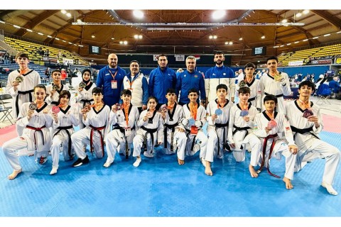 16 medals for Azerbaijan at Taekwondo Championship in Eindhoven