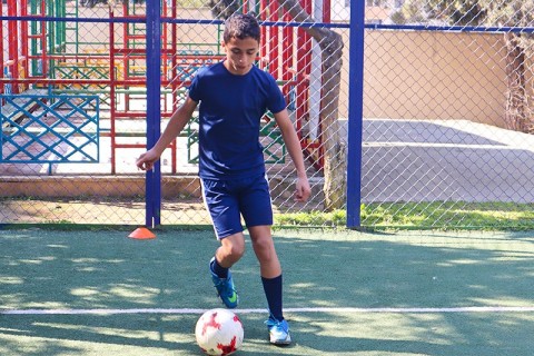 Uşaq evində futbol dərsləri davam edir - FOTO