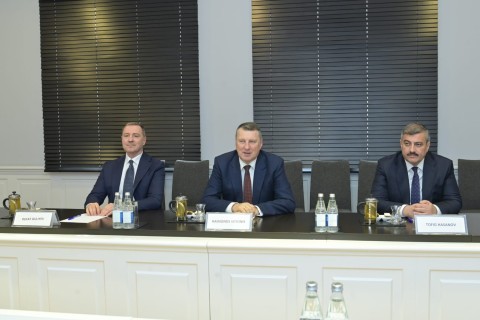 Azerbaijan and Latvia discuss basketball experience exchange - PHOTO