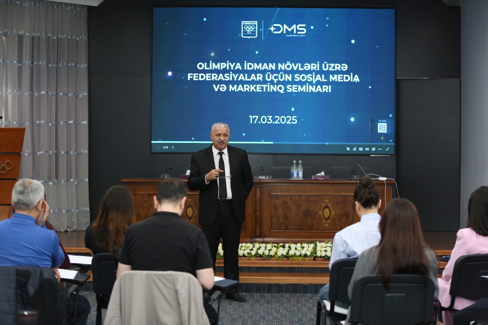 Olimpiya idman növləri üzrə sosial media və marketinq ilə bağlı seminar - FOTO