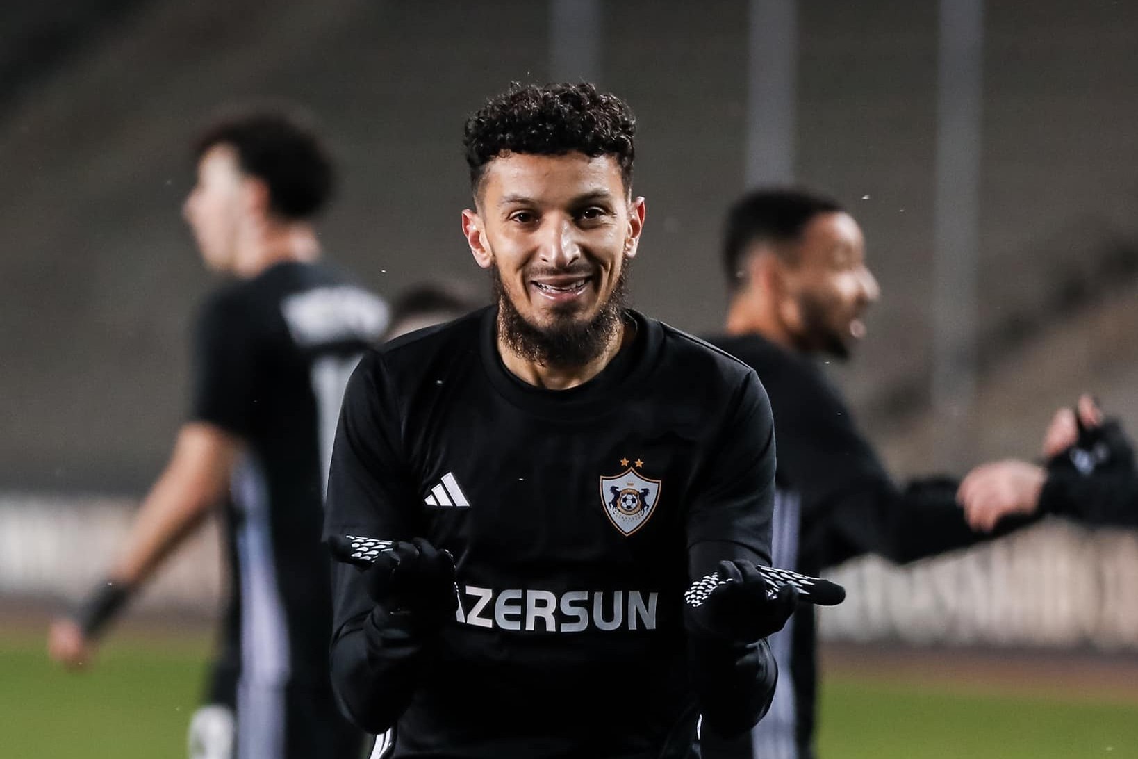 Abdellah Zoubir marks 300th game with Qarabag